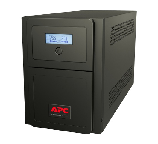APC Easy UPS 1 Ph Line Interactive 1500VA, Tower, 230V, 4 Universal Outlets, AVR, LCD – SMV1500AI-MSX