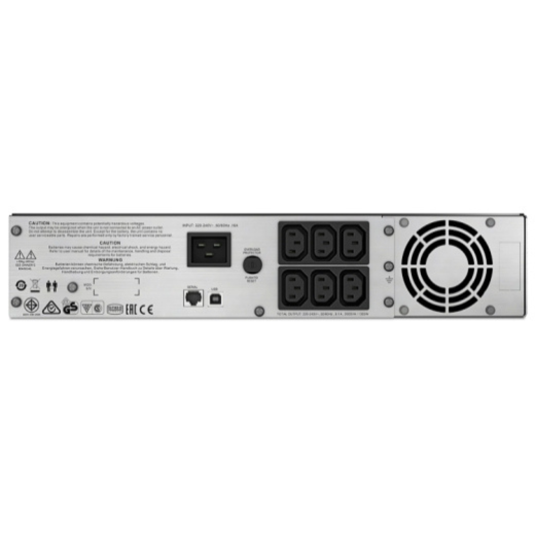 APC Smart-UPS C 2000VA LCD RM 2U 230V WITH SMARTCONNECT - SMC2000I-2U
