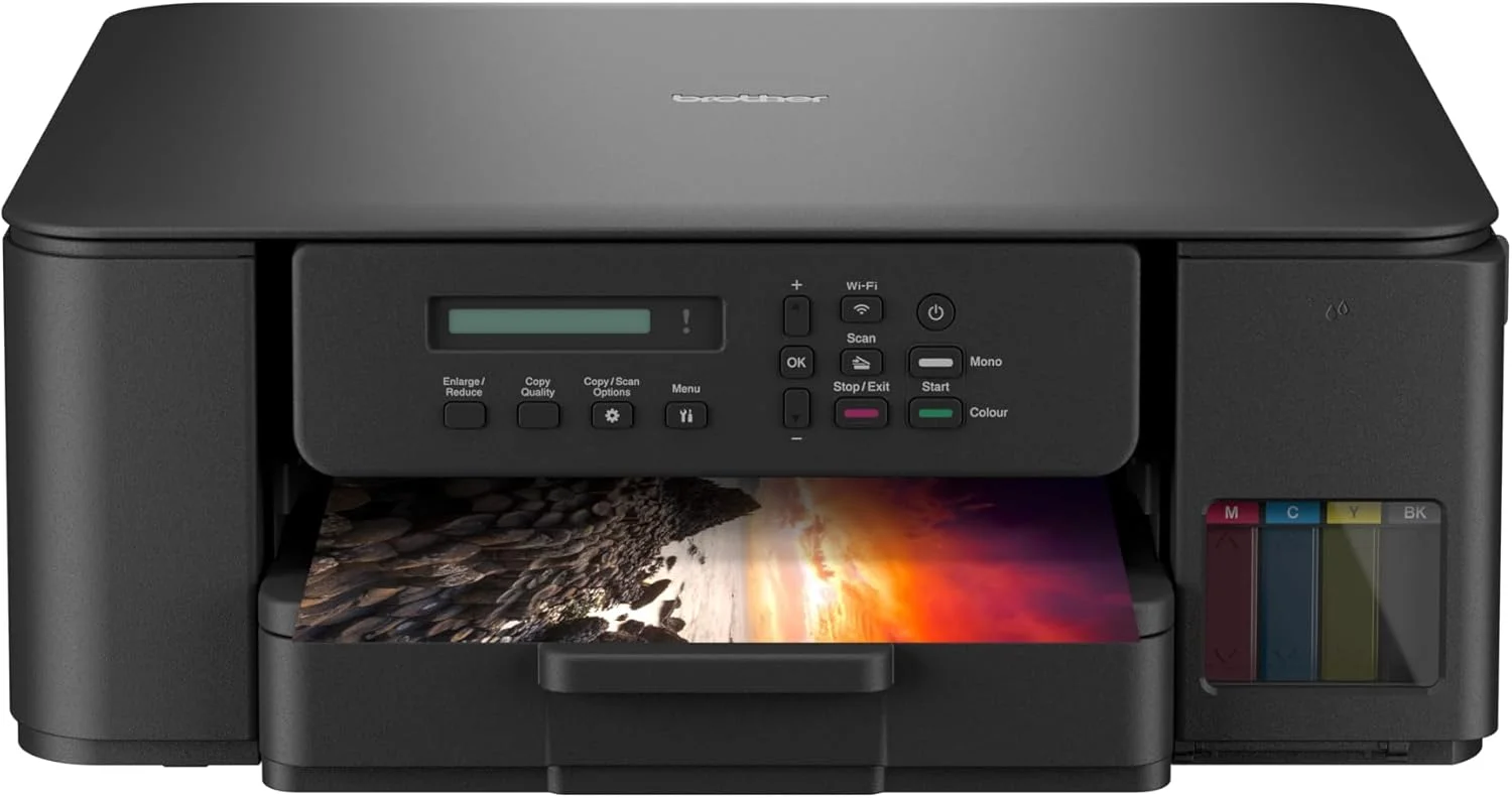 Brother Printer DCP-T530DW Colour Ink Tank Wi-Fi Multifunction Printer