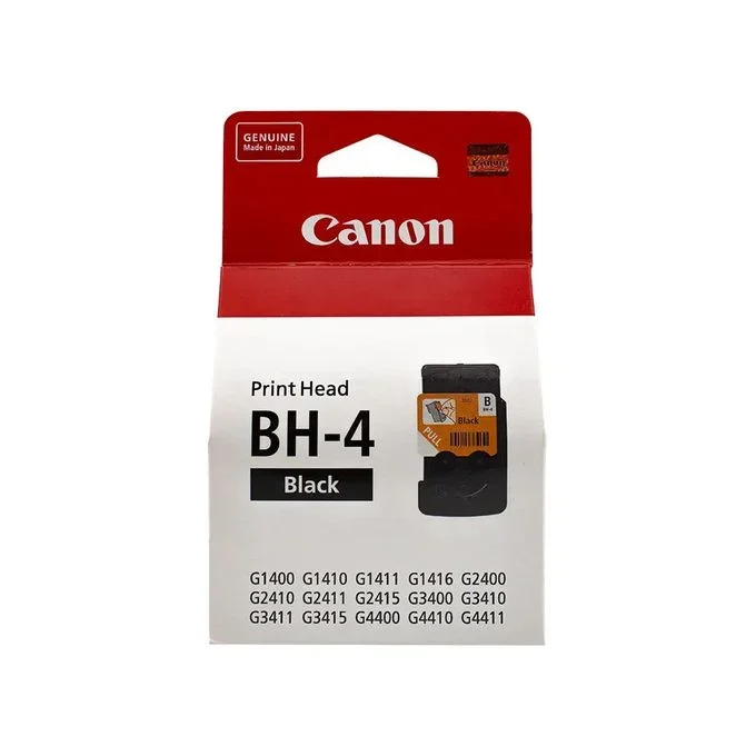 Canon Print Head | BH-4 | Compatible with PIXMA G1400, G1410, G1411, G2410, G2411, G3410, G3411, G4400, G4410, G4411 ... - 0691C002