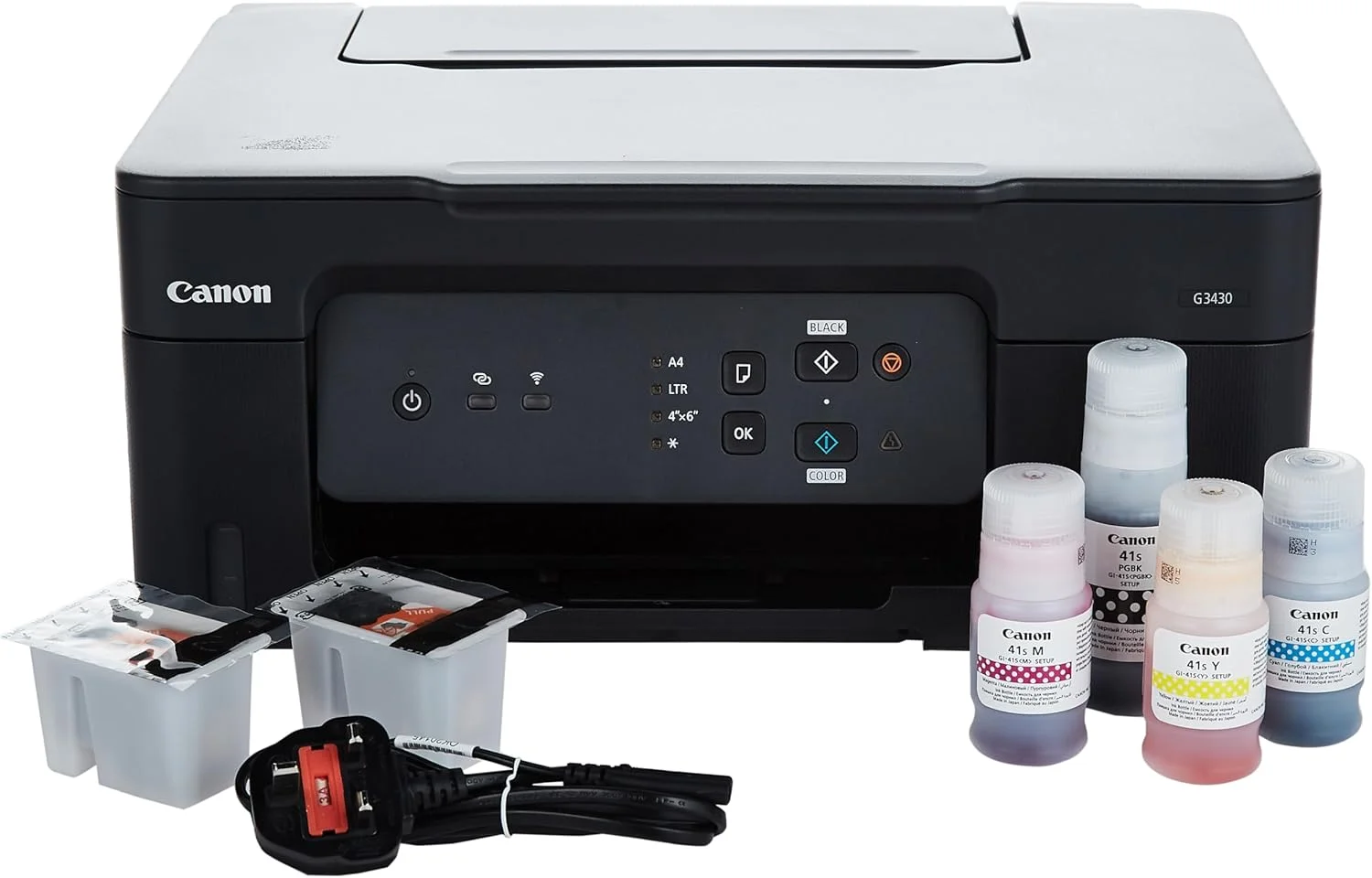 Canon Printer PIXMA G3430 Colour Ink Tank Wi-Fi Printer - 5989C009AC