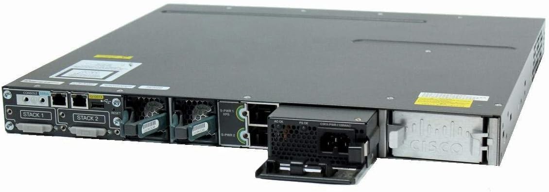 Cisco Catalyst C3750X 48 Port Switch - WS-C3750X-48T-S Non-PoE
