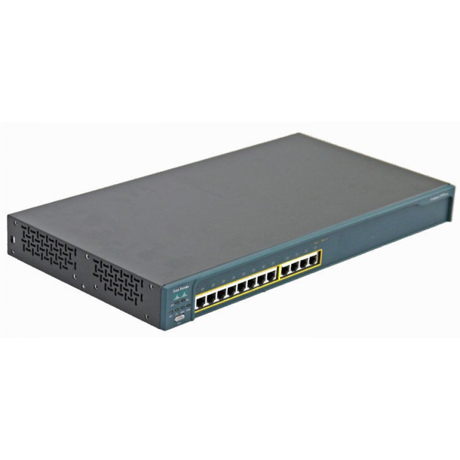 Cisco WS-C2950-12 12-Port, 10/100 Catalyst 2950-12 Ethernet Switch Non-PoE
