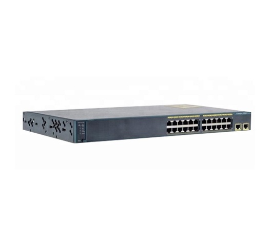 Cisco WS-C2960-24TT-L Catalyst 2960 24-Port 10/100 Switch Non-PoE