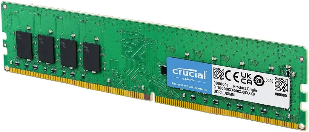 Crucial Desktop RAM 32GB DDR 4 3200 UDIMM - CT32G4DFD832A
