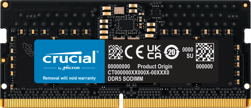 Crucial Laptop RAM DDR5 8GB 5600 - CT8G56C46S5