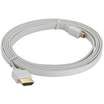 D-LINK HDMI TO MICRO HDMI 1.8 METER FLAT CABLE - WHITE - HCB-4ADWHIF-1-8
