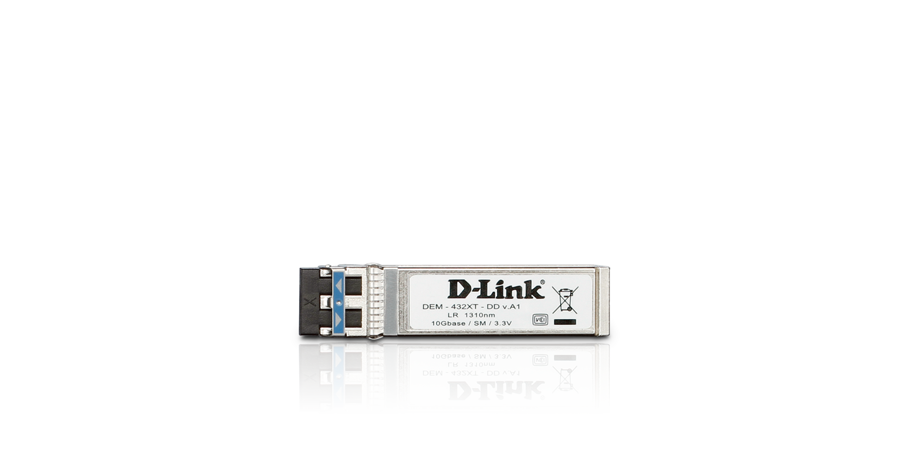 D-Link DEM-432XT-DD 10GBASE-LR SFP+ Transceiver (with DDM), 10km Single Mode