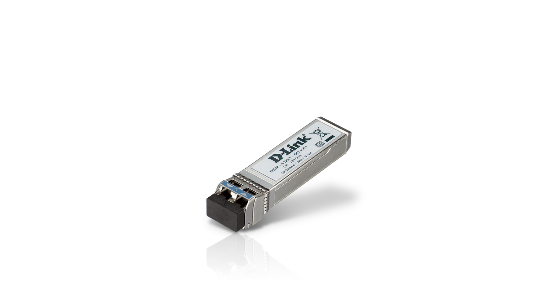 D-Link DEM-432XT-DD 10GBASE-LR SFP+ Transceiver (with DDM), 10km Single Mode