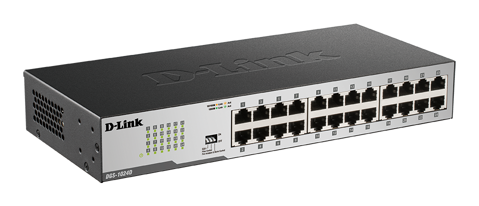 D-Link DGS-1024D 24-Port Unmanaged Gigabit Switch