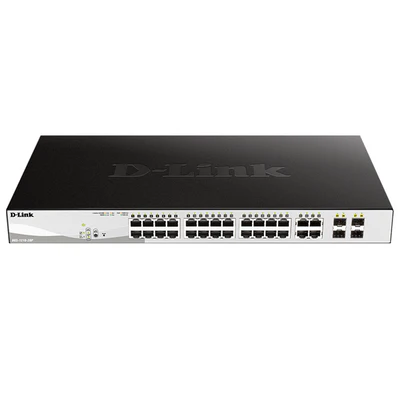 D-Link DGS-F1210-26PS-E - 24 port Managed Gigabit Switch