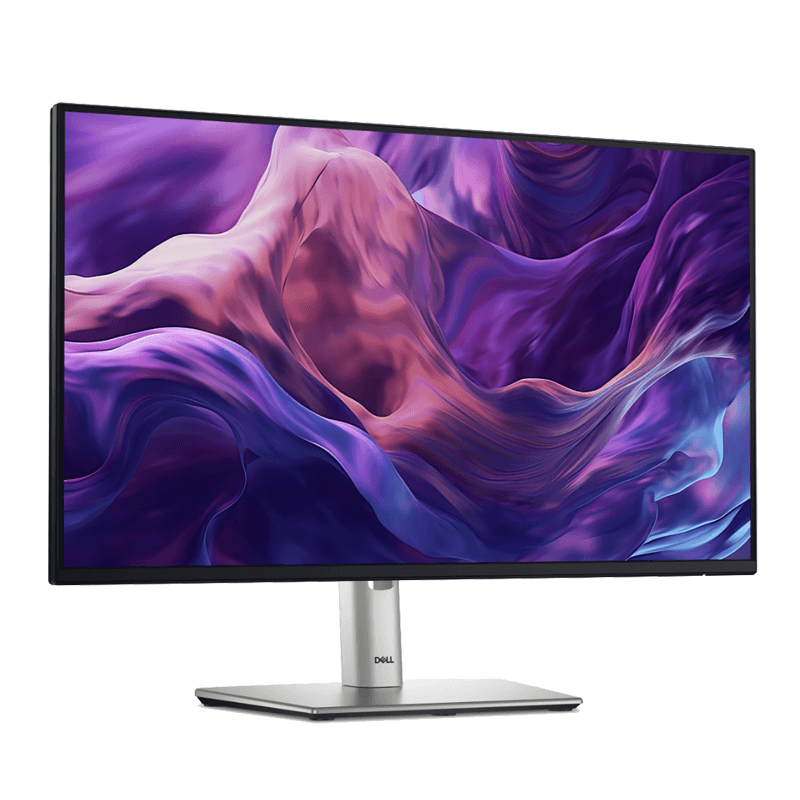 Dell P2425HE 23.8 inches FHD Monitor, Height/Tilt/Swivel/Pivot Adjustable, Black Color, 1 HDMI, 1 RJ45, 1 USB Type-C, 3 USB Type-A, 1 USB Type-C