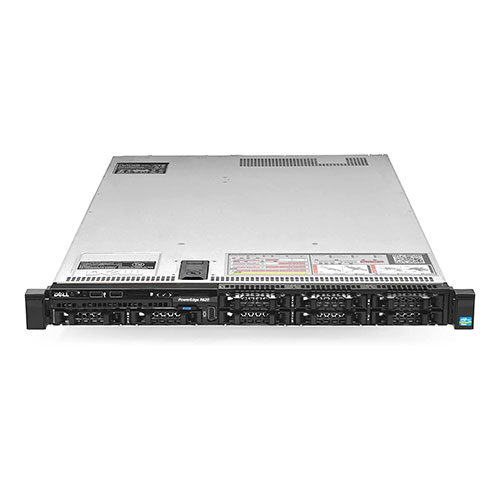 Dell Poweredge R620 Intel(R) Xeon E5-2609 2.40Ghz 4CORE x2, 16GB RAM, 300gb SAS, 2xPSU, 1U Rackmountable