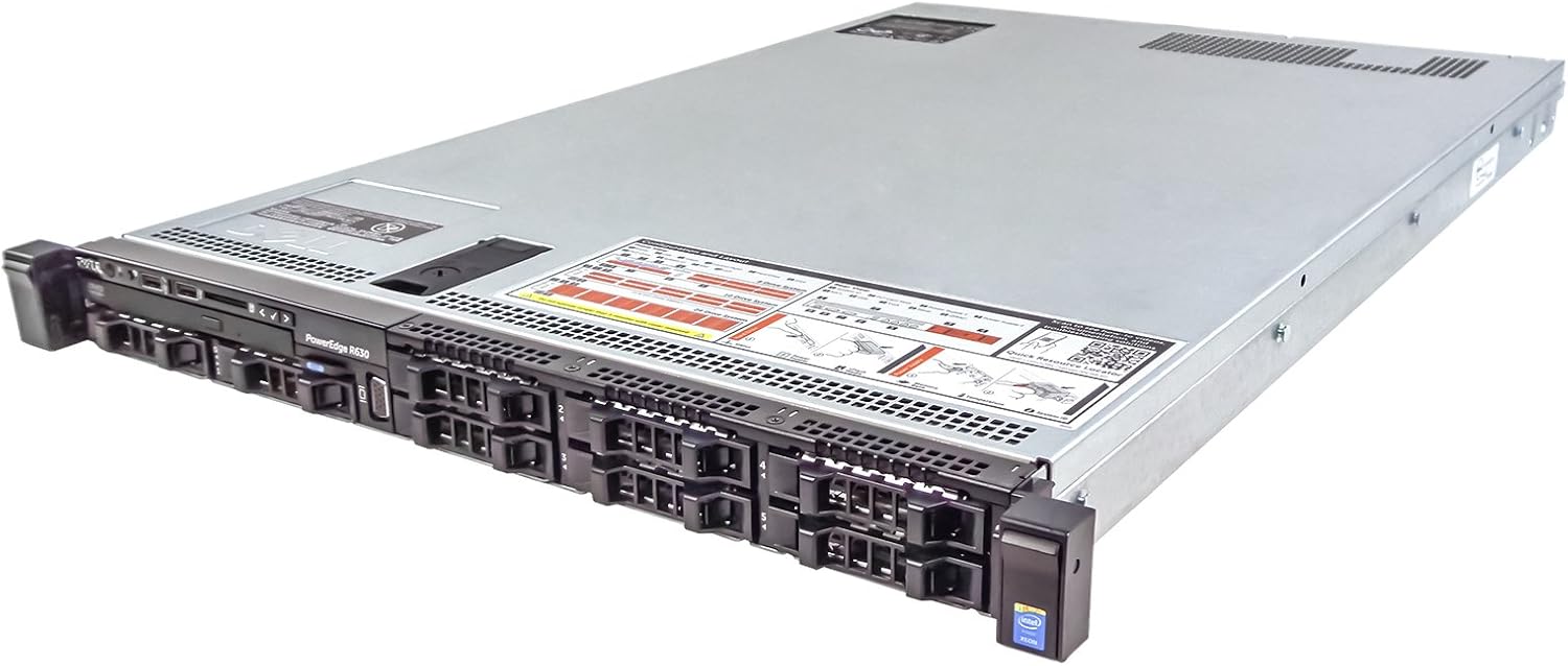 Dell Poweredge R630 Intel(R) Xeon E5-2620v3 2.40Ghz 12CORE (6x2) 32GB RAM, 1.2tb SAS, 2xPSU, 1U Rackmountable