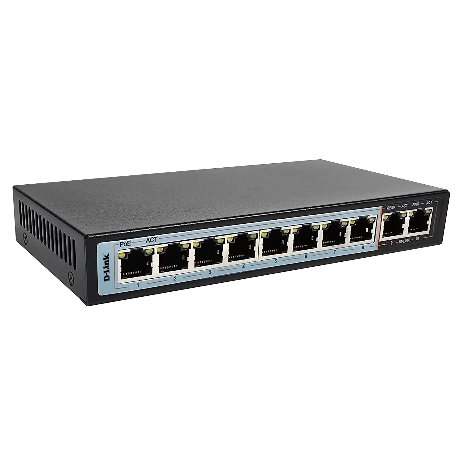 Dlink DES-F1010P-E 10 Ports PoE Switch