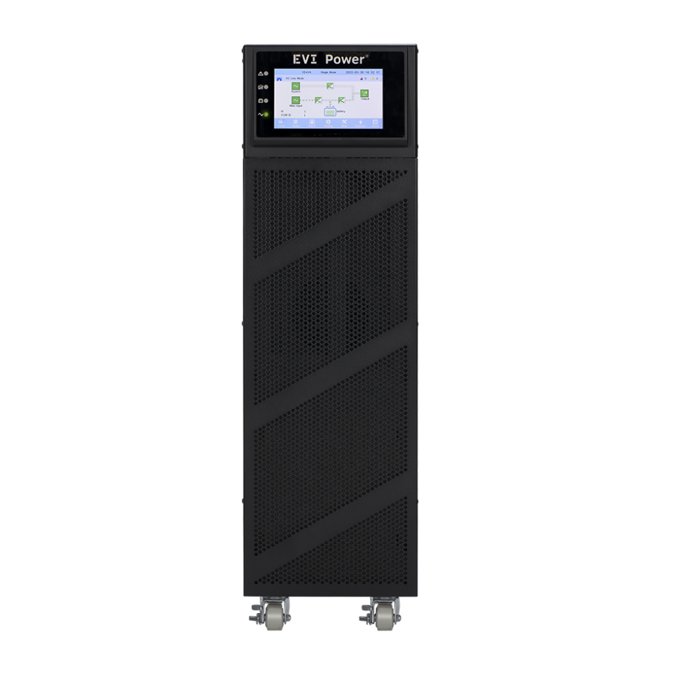 EVI 10000VA / 9000W Tower Online 3 Phase UPS - Online- Double conversion with DSP control, 3 Phase Input & Output - EP-UPS10000Y33OT