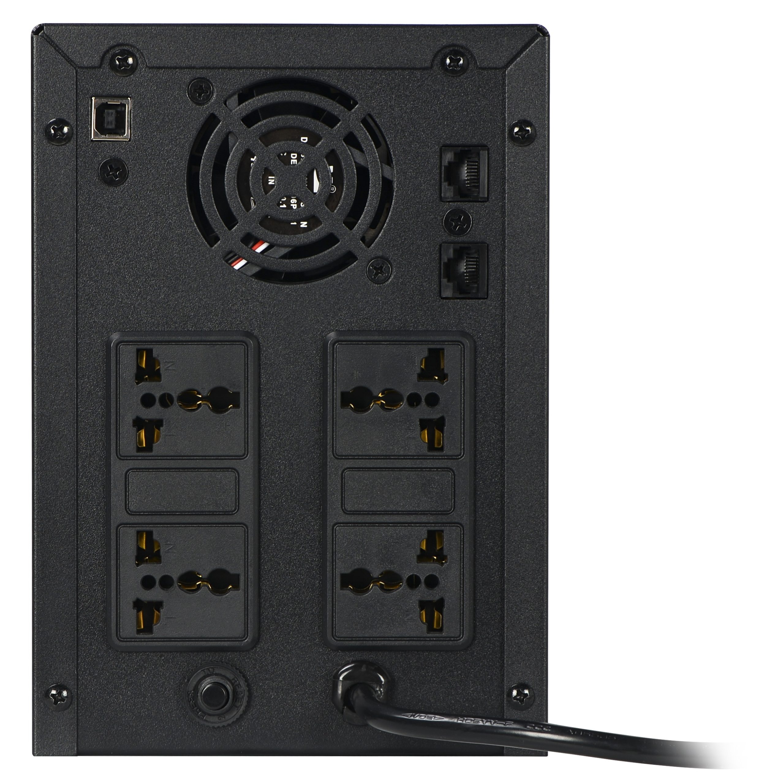 EVI 3000VA / 1800W Line Interactive UPS - LCD Display, Monitering & Control Software included, Cold Start Function. - EP-UPS3000UU4-UK