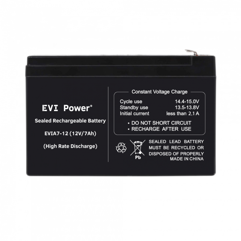 EVI 7Ah 12V Lead-Acid Battery - EVIA7-12