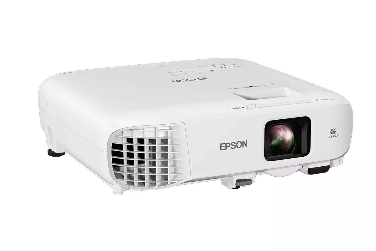 Epson EB-982W Projector 3LCD Technology, WXGA, 1280 x 800, 16:10, 4200 Lumen - 2600 Lumen (economy), 16,000 : 1 - V11H987040