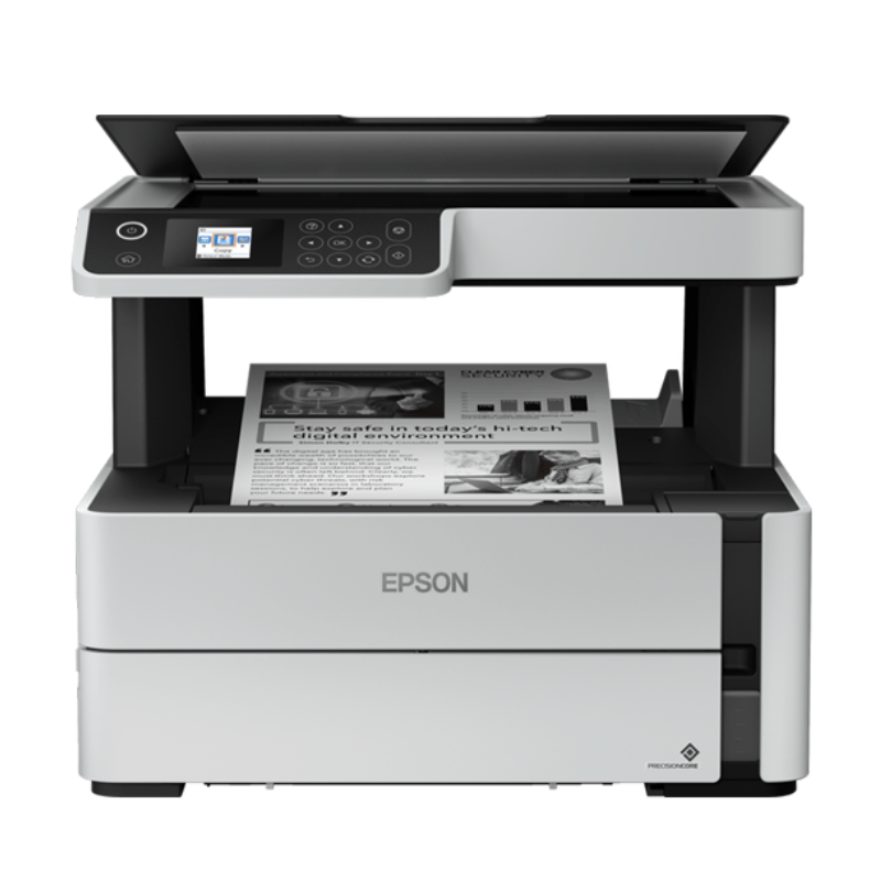 Epson EcoTank M2170 Ink tank Printer, Print, Copy and Scan, Duplex Printing - Wi-Fi, Wi-Fi Direct, Ethernet, USB Interface with LCD Screen - C11CH43403