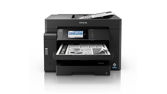 Epson M15180 A3+ Ink tank Printer with PCL Support, Print, Copy, and Scan, Duplex Printing - ADF, Duplex Scanning, Wi-Fi, Wi-Fi Direct, Ethernet, USB Host, USB Interface with LCD Touchscreen - C11CJ41