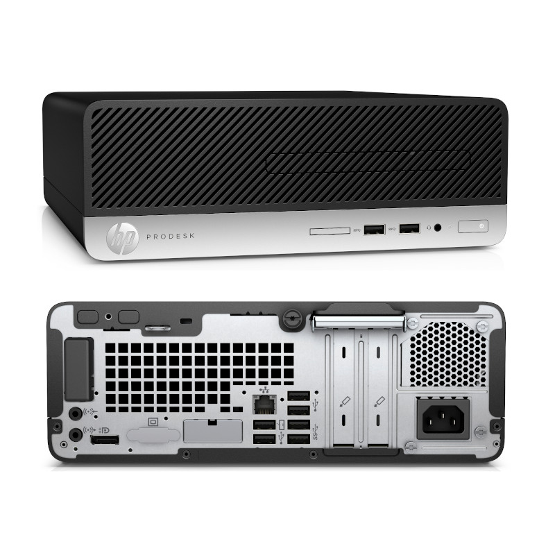 Ex UK HP ProDesk 400 G5 Intel Core™ i3-8325 8GB RAM 500GB HDD SFF Desktop PC