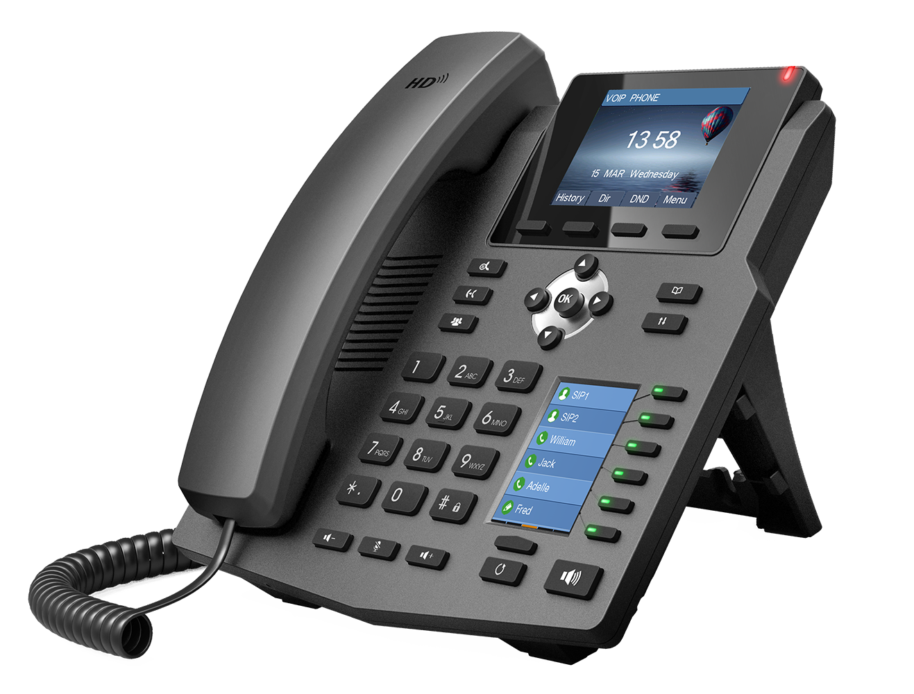 Fanvil X4G-FANVIL - Enterprise IP Phone with 4 SIP Lines