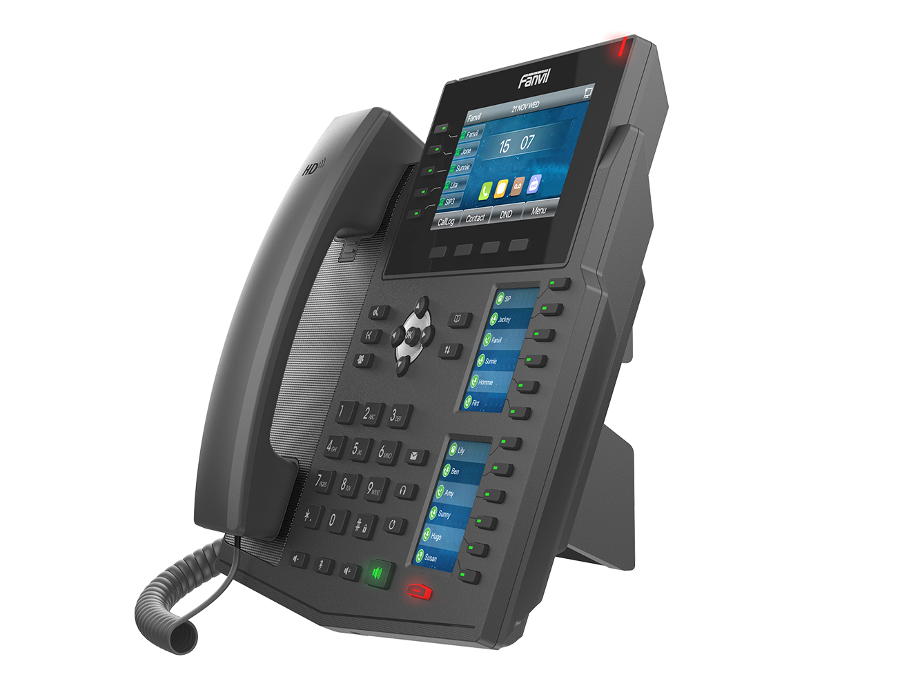 Fanvil X6U 6-Line Ultra-Elegant Gigabit IP Phone