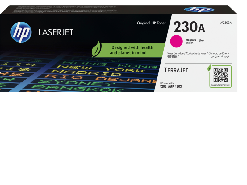 HP 230A Magenta Original LaserJet Toner Cartridge - W2303A