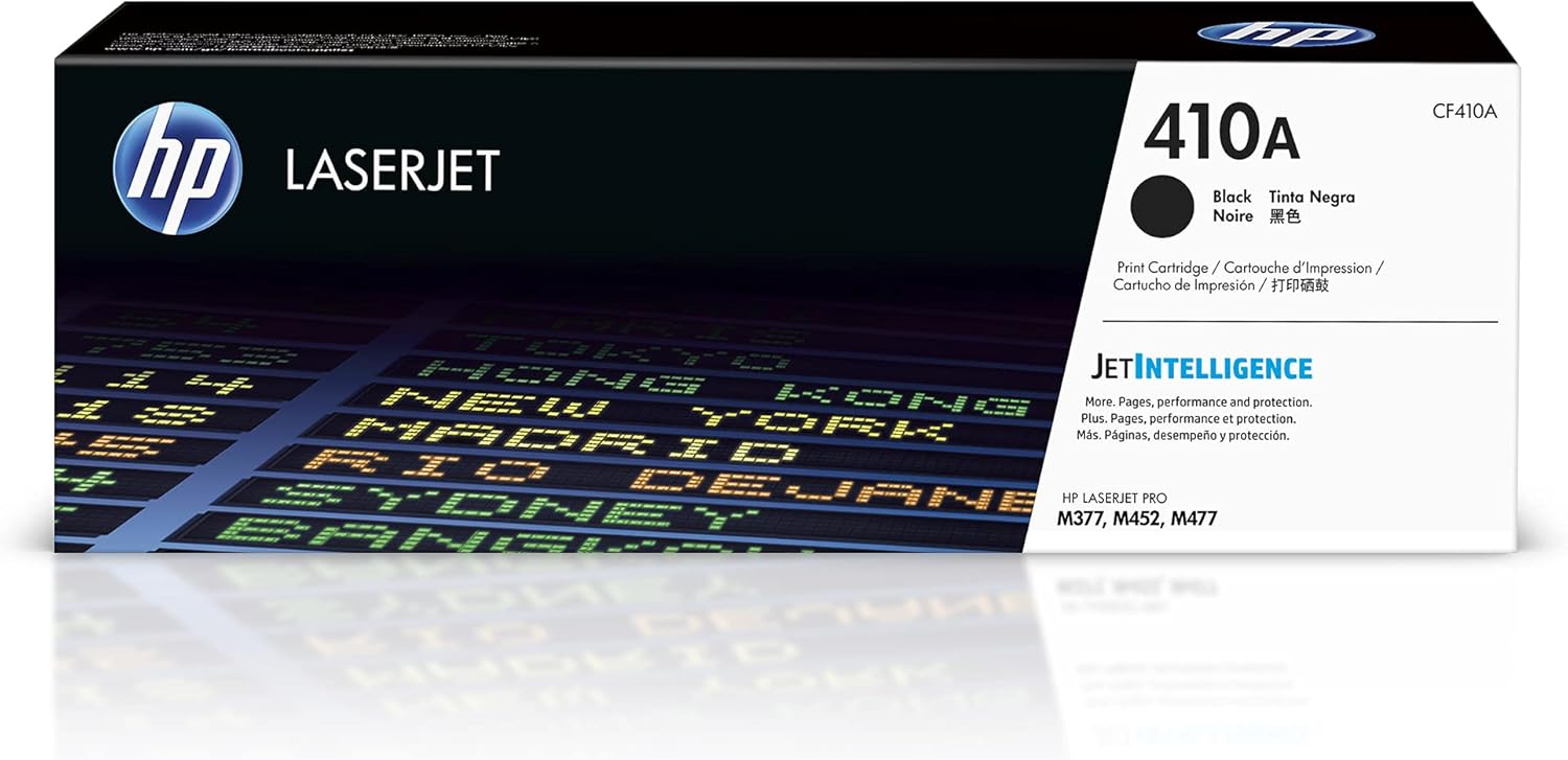HP 410A Black Original LaserJet Toner Cartridge - CF410A