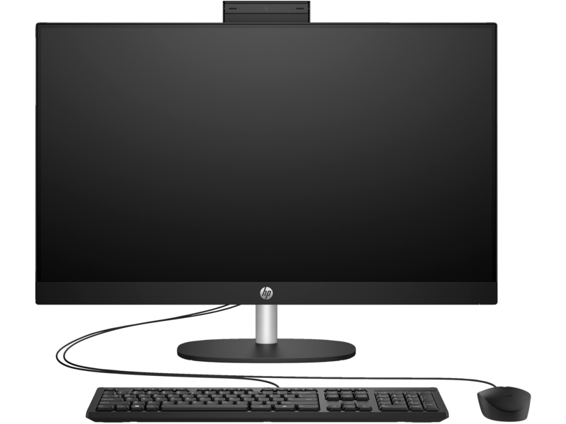 HP All-in-One 27-cr0155nh PC, Intel Core i7 1355U, 8GB DDR4 3200, 512GB PCIe NVMe M.2 SSD, FreeDOS, 27 inches FHD Touch Screen - A99BNEA