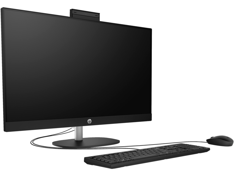 HP All-in-One 27-cr0155nh PC, Intel Core i7 1355U, 8GB DDR4 3200, 512GB PCIe NVMe M.2 SSD, FreeDOS, 27 inches FHD Touch Screen - A99BNEA