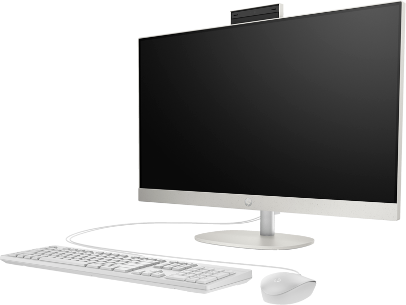 HP All-in-One 27-cr1003nh PC, Intel Core Ultra 7 155U, 16GB DDR5 5600, 512GB PCIe NVMe M.2 SSD, FreeDOS, 27 inches FHD - A0CM0EA