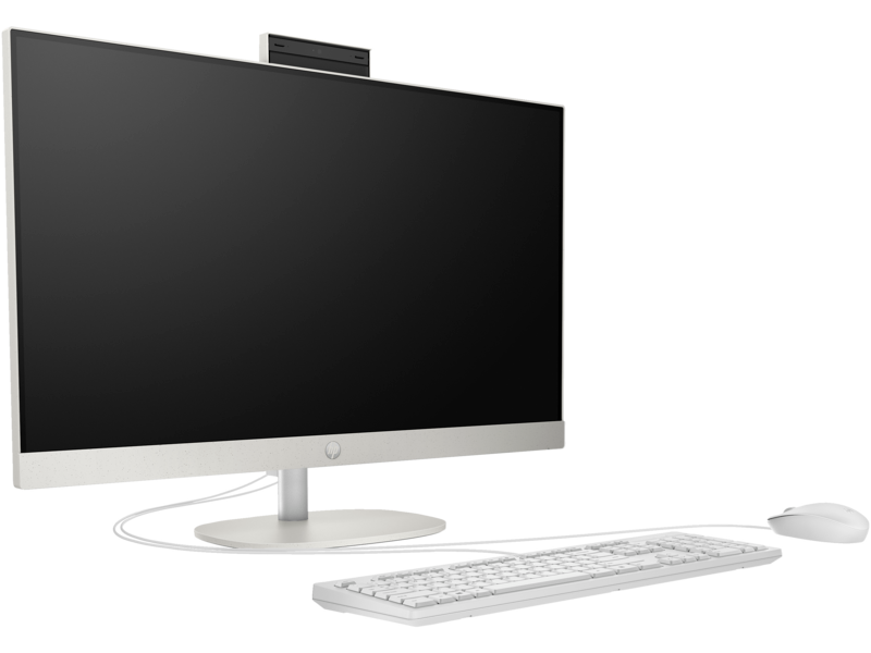HP All-in-One 27-cr1004nh PC, Intel Core Ultra 7 155U, 16GB DDR5 5600, 512GB PCIe NVMe M.2 SSD, FreeDOS, 27 inches FHD - A0CM1EA