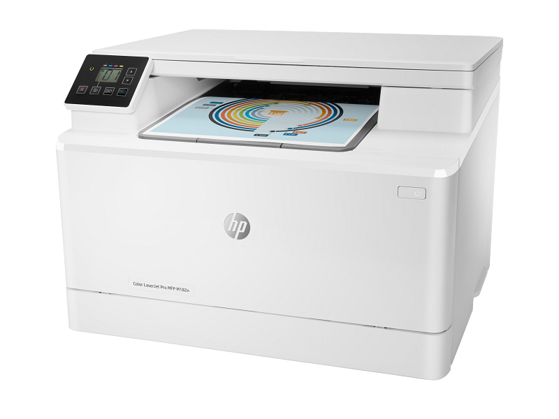 HP Color LaserJet Pro MFP M182n Printer, Print, Copy and Scan - Ethernet, USB Interface - 7KW54A