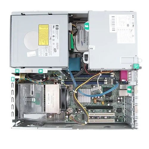 HP Compaq DC7100 SFF Desktop Intel Pentium 4 2GB RAM 250GB HDD Windows Silver