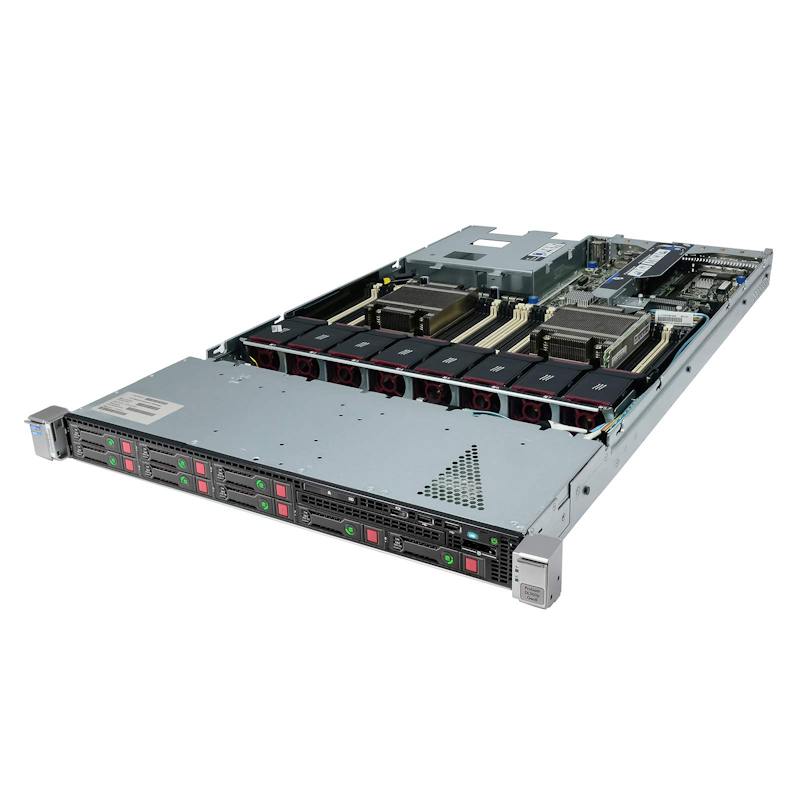 HP DL360 G8 Intel(R) Xeon E5-2430 v2 2.2ghz 12Core(6×2), 16gb ram, 300gb SAS, 2psu, 1U rack-mountable