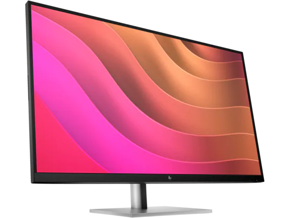 HP E32k G5 31.5 4K USB-C Monitor, Integrated Speakers, Height /Tilt /Swivel /Pivot Adjustable, Black Color, Connectivity: 2 USB Type-C, 1 HDMI 2.0, 1 DisplayPort 1.4, 3 USB Type-A, 1 RJ-45 - 6N4D6AS 