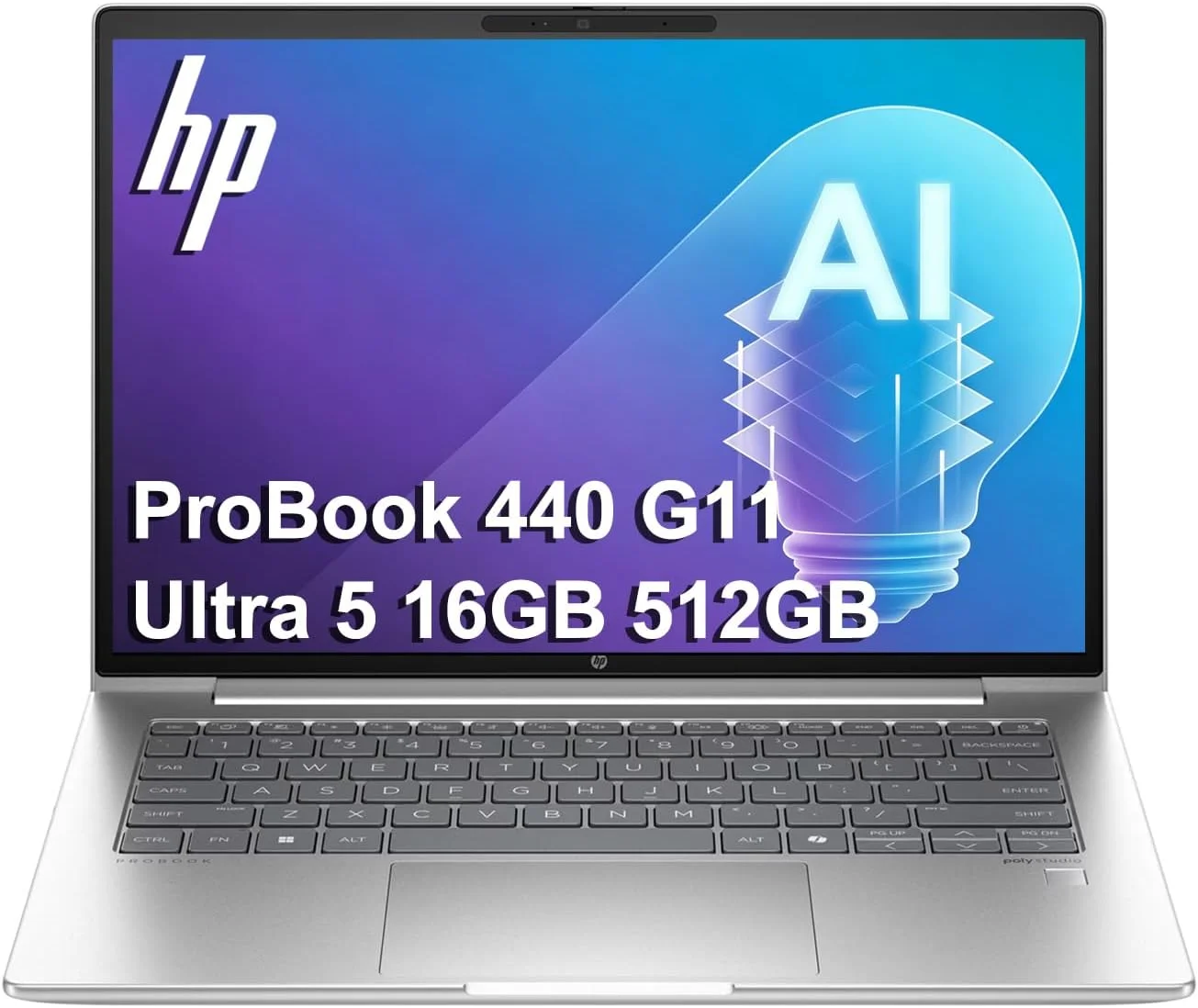 HP Laptop ProBook 440 G11 Core Ultra 5-125U 16GB DDR5 5600 512GB SSD 14 Display FreeDOS - CT9P2ETBH5
