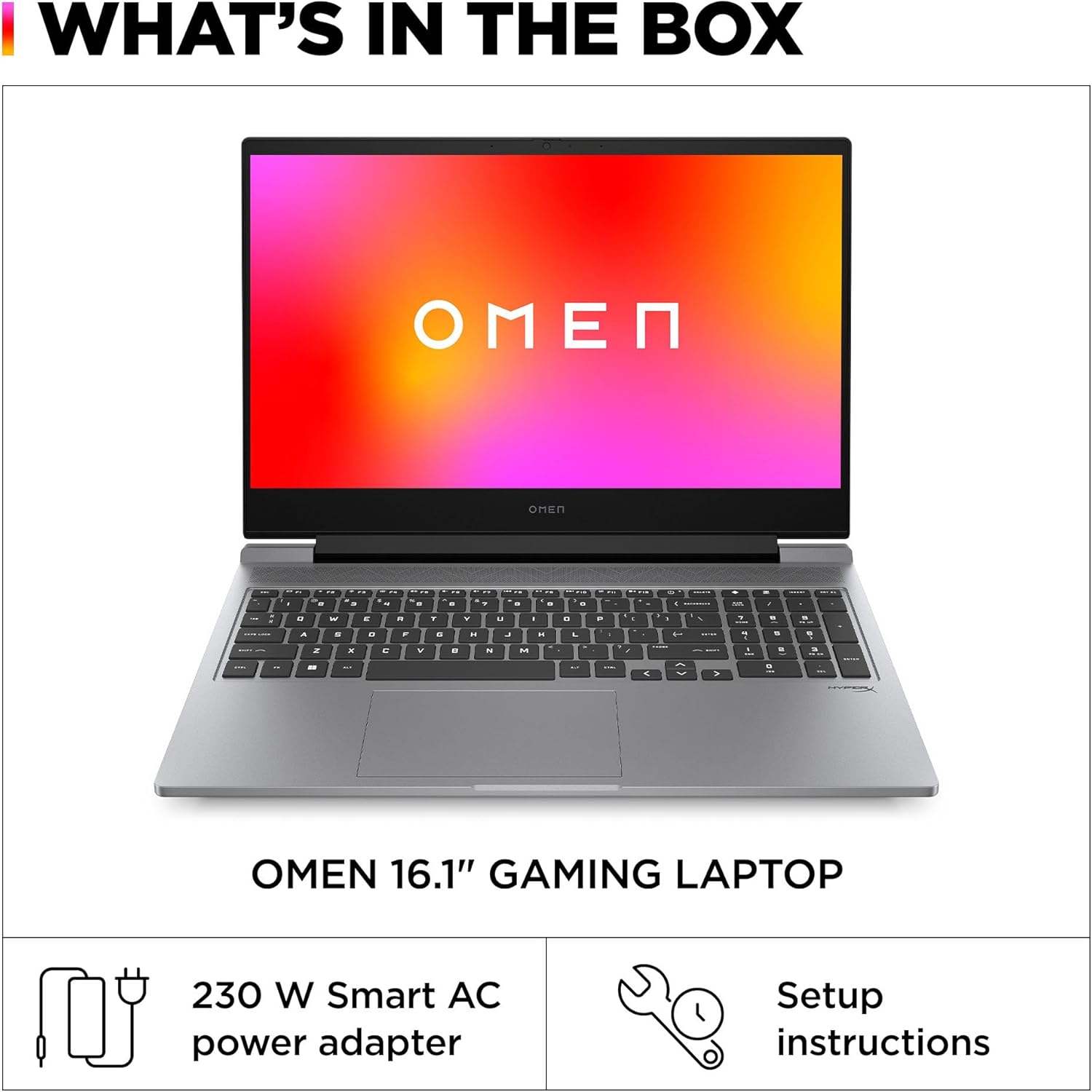 HP OMEN 16-AE0073 GAMING Core™ i7-14650HX 1TB SSD 32GB 16.1 WIN11 NVIDIA® RTX 4060 8192MB METEOR SILVER-9R8T5UA#ABA