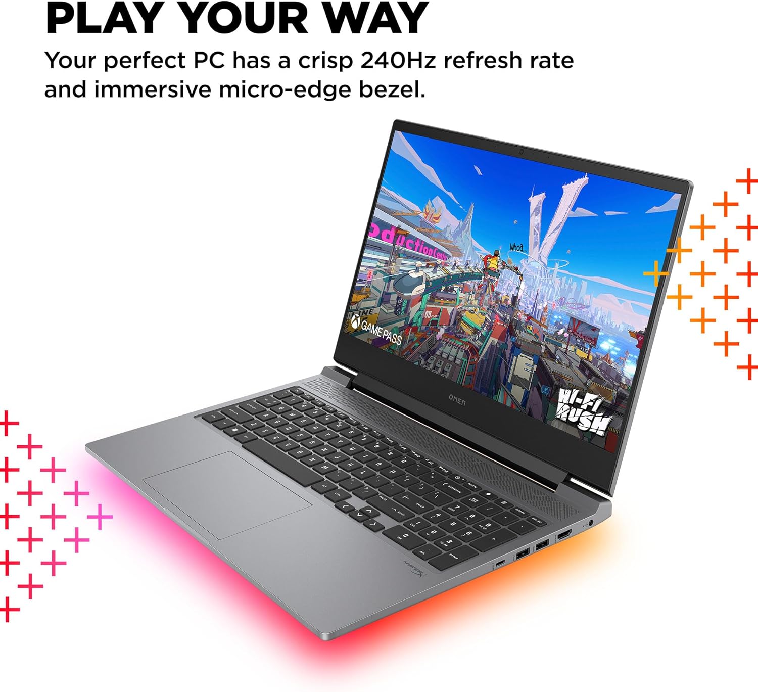 HP OMEN 16-AE0073 GAMING Core™ i7-14650HX 1TB SSD 32GB 16.1 WIN11 NVIDIA® RTX 4060 8192MB METEOR SILVER-9R8T5UA#ABA