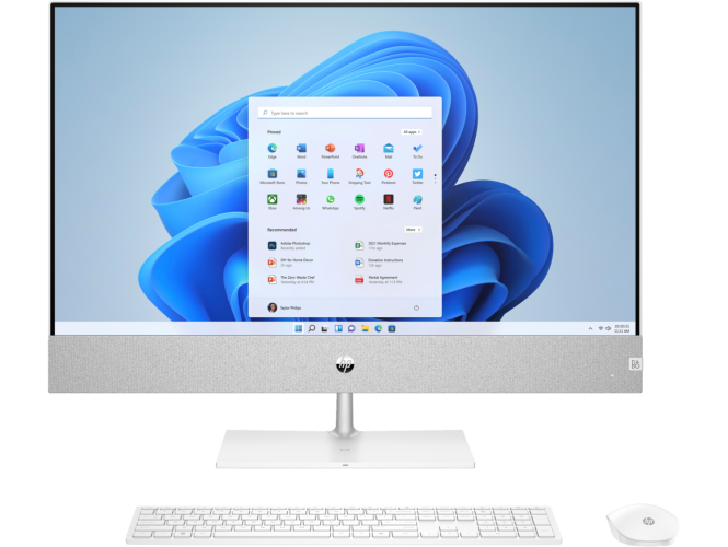 HP Pavilion 32-b1033nh AIO PC, Intel Core i7 13700T, 32GB DDR4 3200, 1TB PCIe NVMe M.2 SSD, NVIDIA GeForce RTX 3050 Ti 4GB GDDR6 Graphics, FreeDOS, 31.5 inches QHD - A7DB1EA
