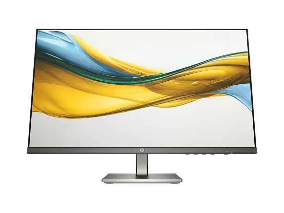 HP Series 5 Pro 23.8 inch FHD Monitor - 524da, Integrated Speakers, Height/Tilt Adjustable Black Color Connectivity: 1 VGA, 1 HDMI 1.4, 1 3.5 mm Audio Jack (Audio Out), 1 3.5 mm Audio Jack (Audio In) - B11W5AS