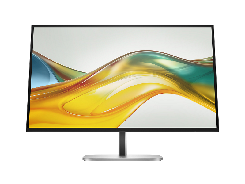HP Series 5 Pro 27 inch QHD Monitor - 527pq 4-way adjustability tilt swivel pivot and 150mm height adjust Black Color Connectivity HDMI DisplayPort and 4x USB-A ports - 9D9S0UT
