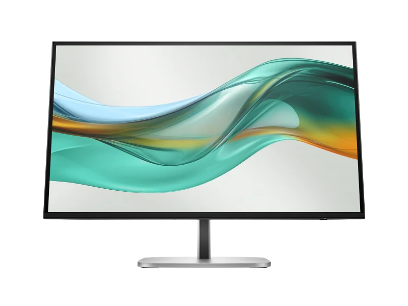 HP Series 5 Pro 27 inch QHD USB-C Monitor- 527pu 4-way adjustability HeightTiltSwivelPivot Black Color Connec... - 9E0G5AS