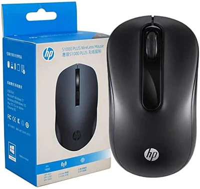 HP Wireless Silent Mouse S1000 Black - 3CY46PA