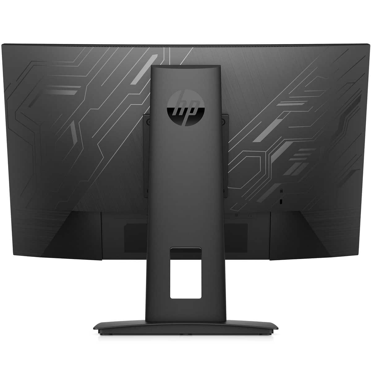 HP X24c 23.6 inches FHD Curved Gaming Monitor, 1920x1080, 16:9, 144Hz, Curvature: 1500R, Height/Tilt Adjustable, Black Color,  Connectivity: 1 HDMI 2.0, 1 DisplayPort 1.2, 1 3.5mm Audio Out - 9FM22AS