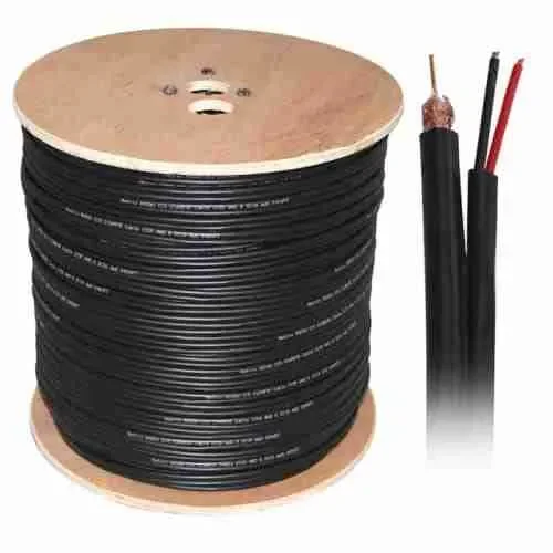 Hikvision RG59 Cable With Power 100M