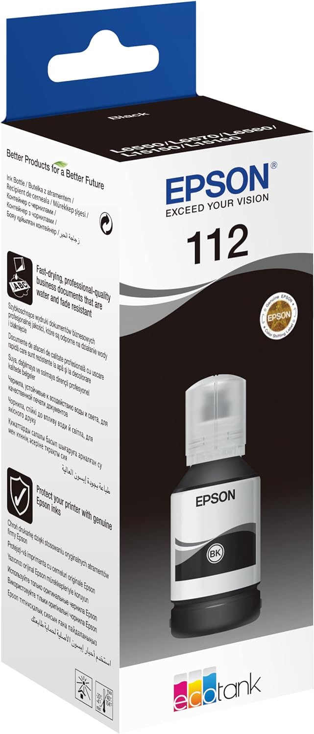INK CART EPSON  112 Black