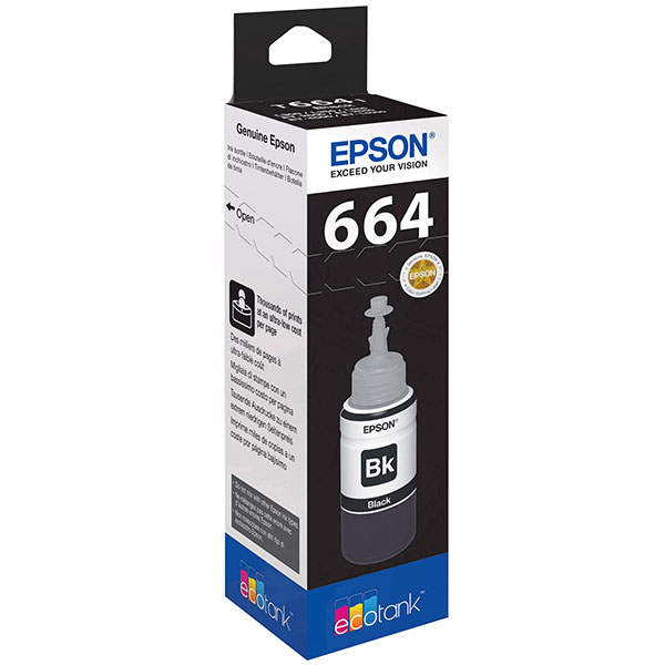 INK CART EPSON  T6641 Black